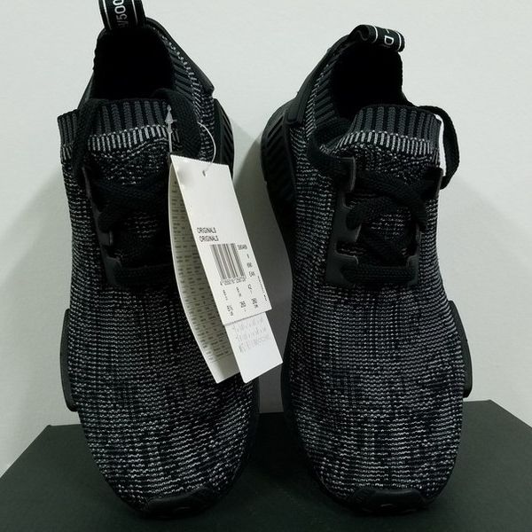 adidas NMD R1 Primeknit Shoes Uk11 Olive Cargo Camo BA8597