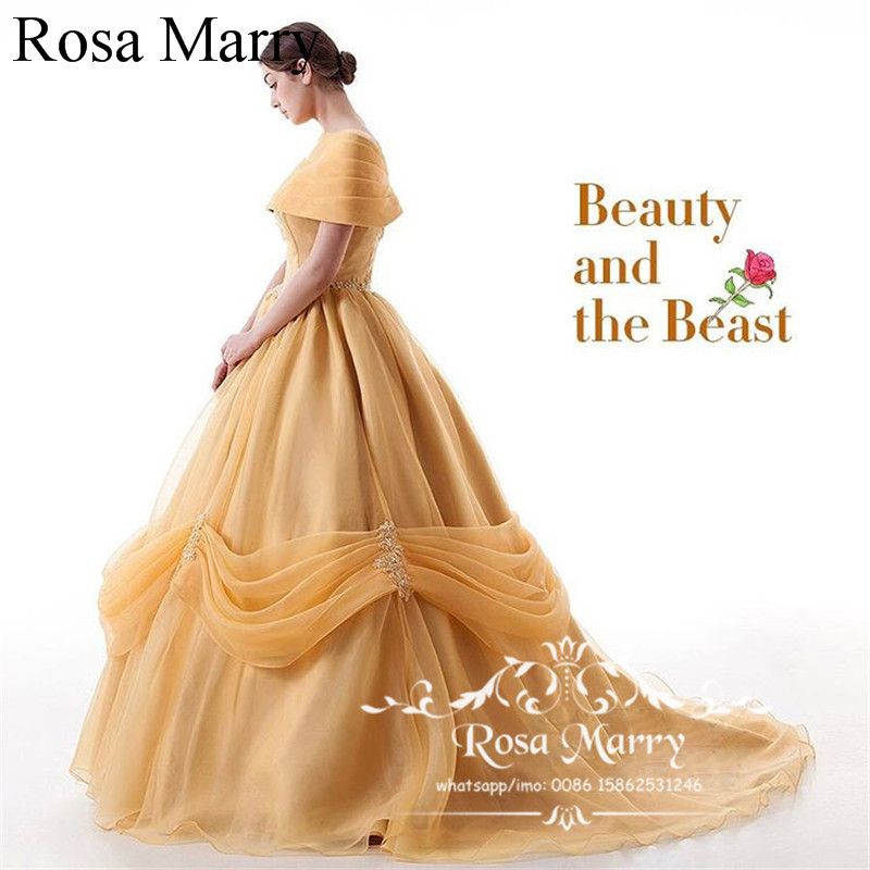 Cinderella Sweet 16 Ball Gown Quinceanera Dresses Masquerade Off Shoulder Yellow Beauty And Beast Debutante Vestidos 15 Anos Prom Gowns From Sarah Bridal 162 67 Dhgate Com