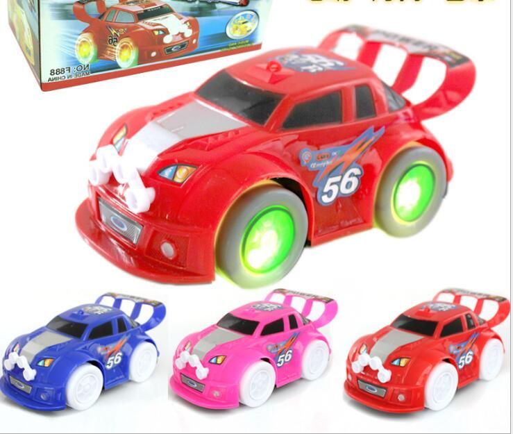 2020 Cool Car Racing Toys Wholesale Four Wheeled Lights Light Emitting