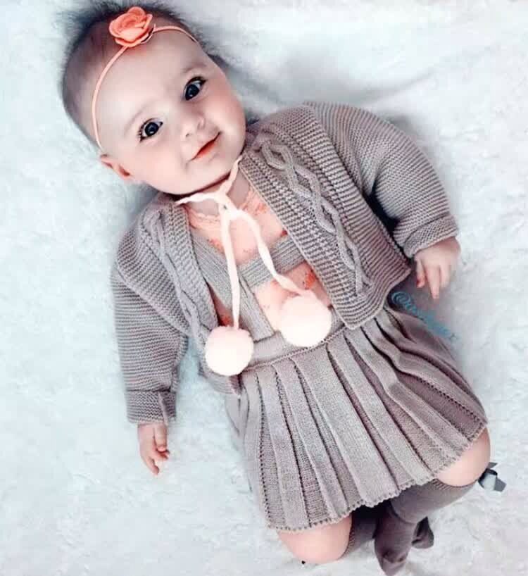 baby girl knitted sets