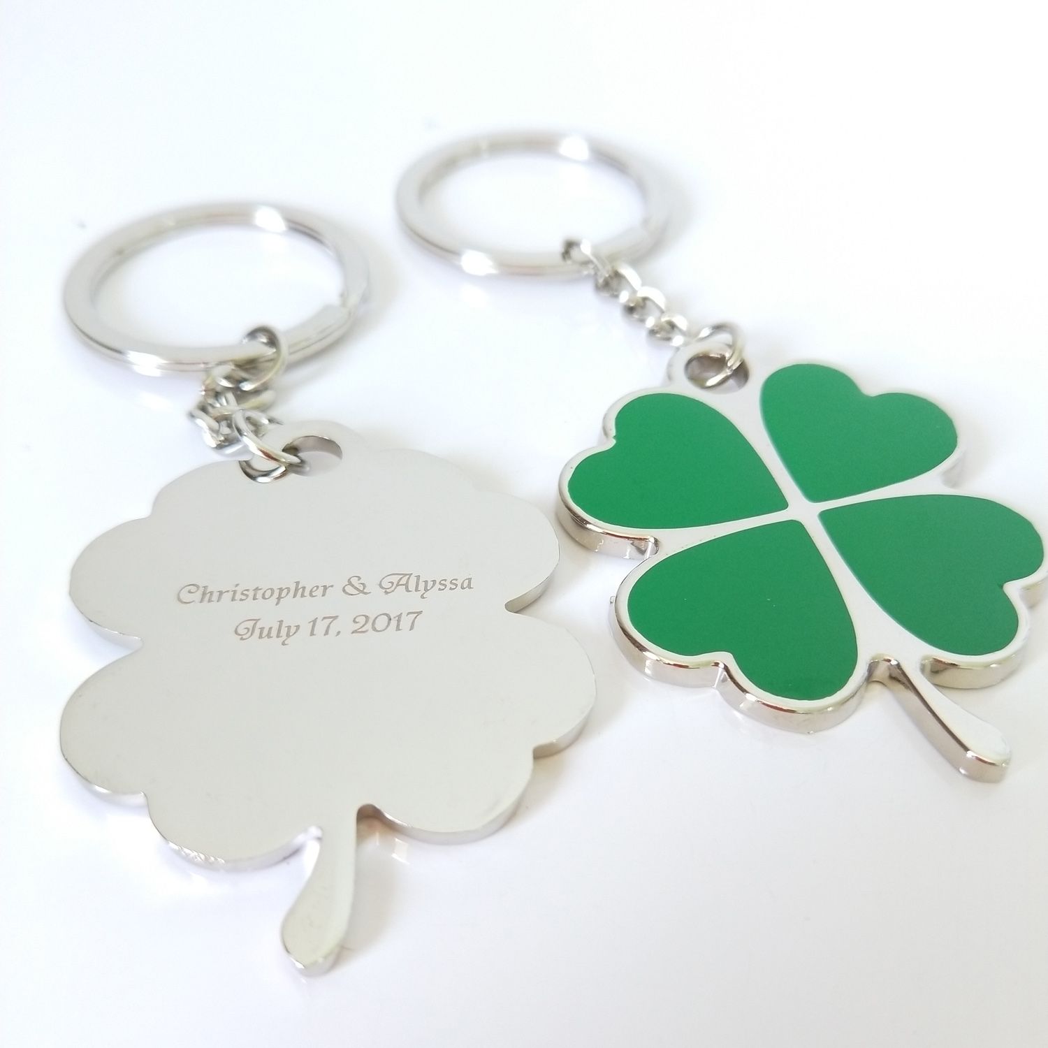Personalized Metal Keychain Favors For Wedding,Birthday Party Gifts