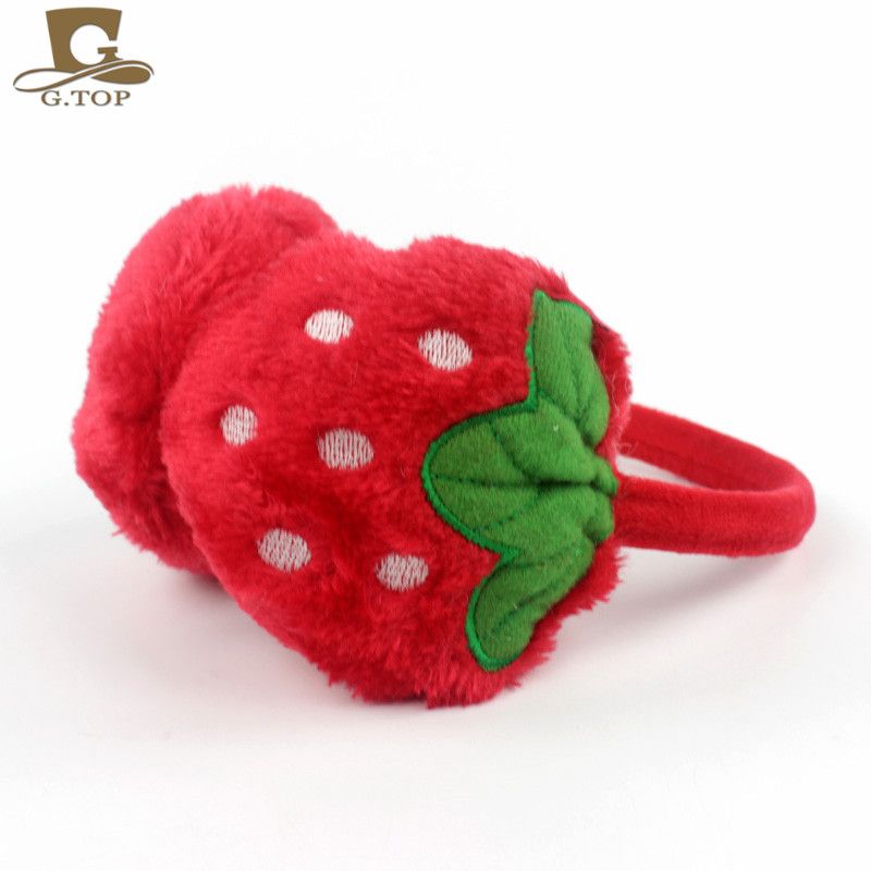 Palau Country Name Red Earmuff Ear Warmer Faux Fur Foldable Outdoor
