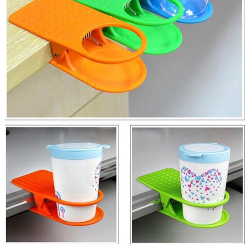 Whole Blanks Solid Color Table Cup Holder Clip Coffee Desk Whole Blanks Solid Color Table Cup Holder Clip Coffee Desk Abs With Dom106275 Coffe