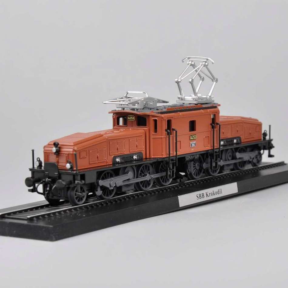 2018 Collectible Atlas 1:87 Scale Ho Sbb Krokodil 