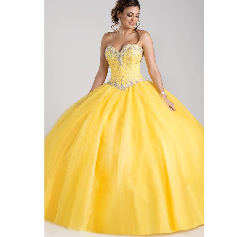 Gold Sweet 16 Dresses