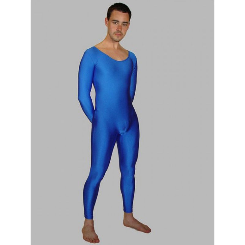 WholesaleMens Spandex Unitard Bodysuit Long Sleeve Unitard Men Nylon