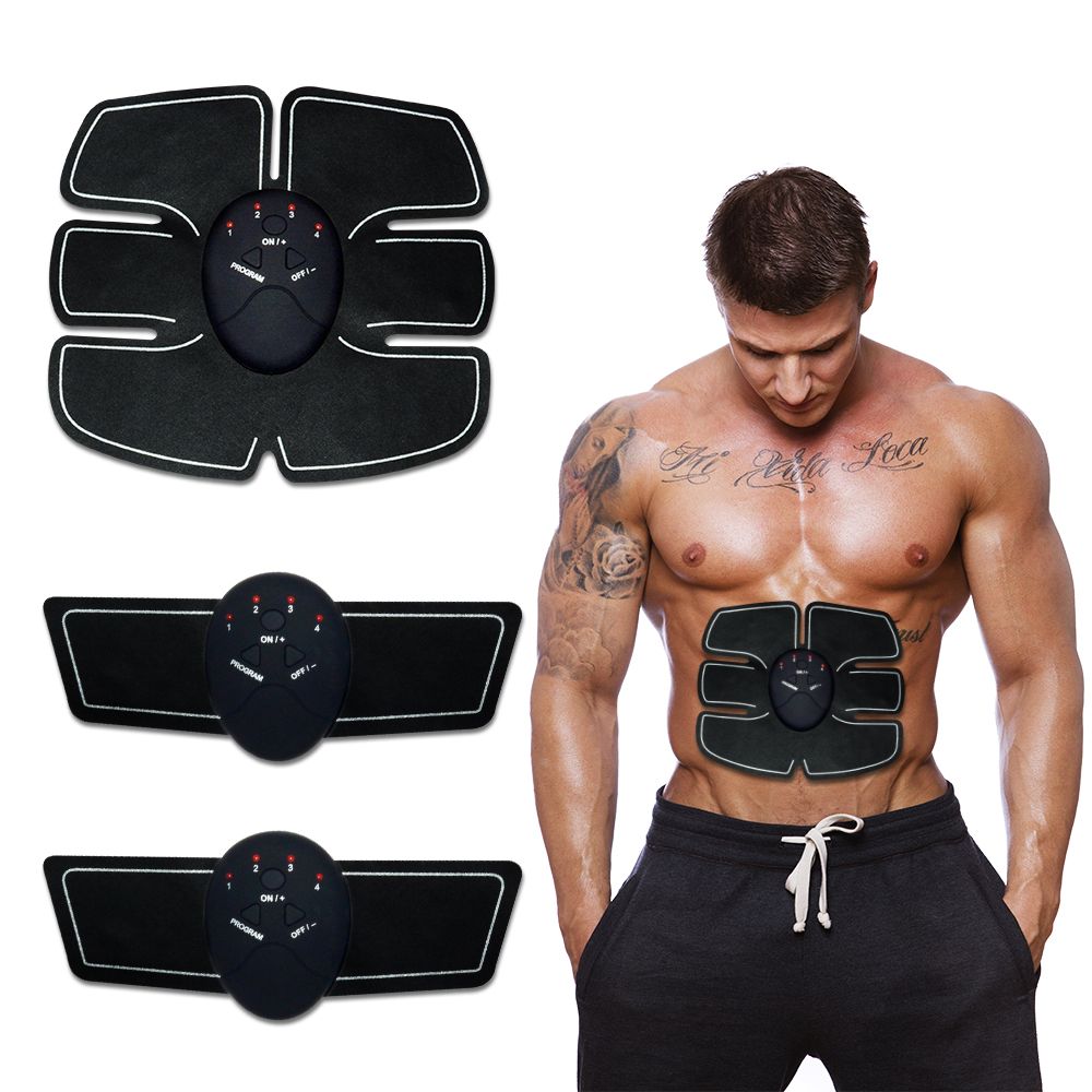 Tragbarer Abs  Bauchmuskeltraining Gürtel Arme   Trainer Toner 