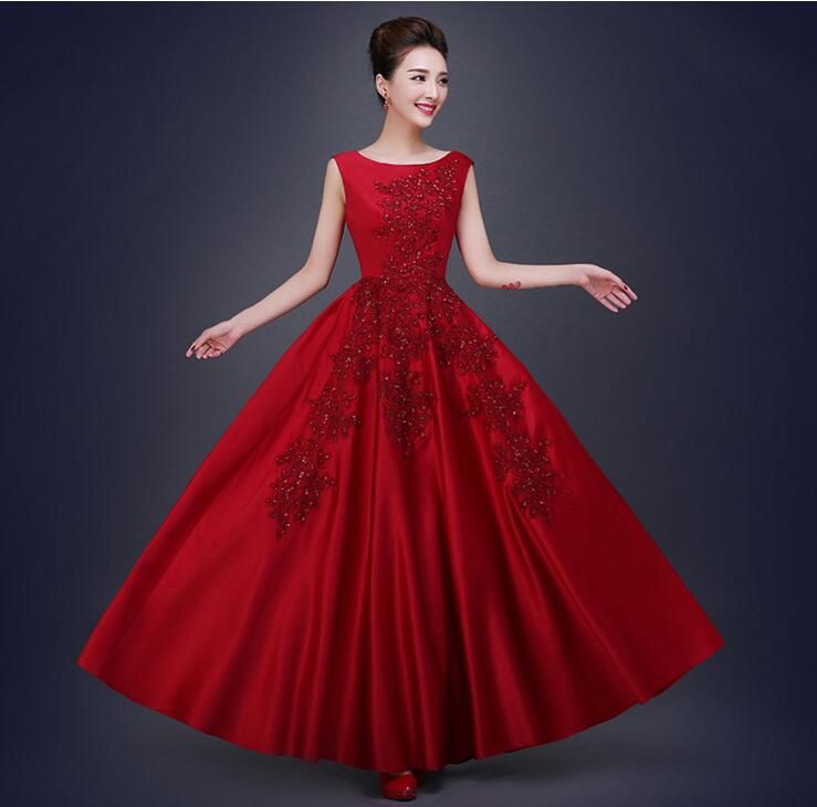 red gowns for womens