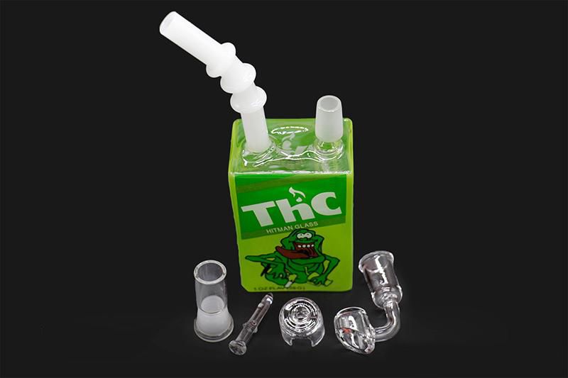 2019 2016 New Designs Glass Bong Cereal Box Bong Oil Rig Bong Smoking