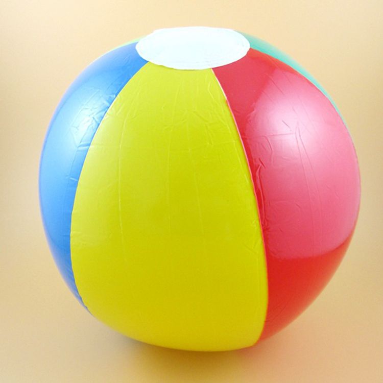 striped beach ball