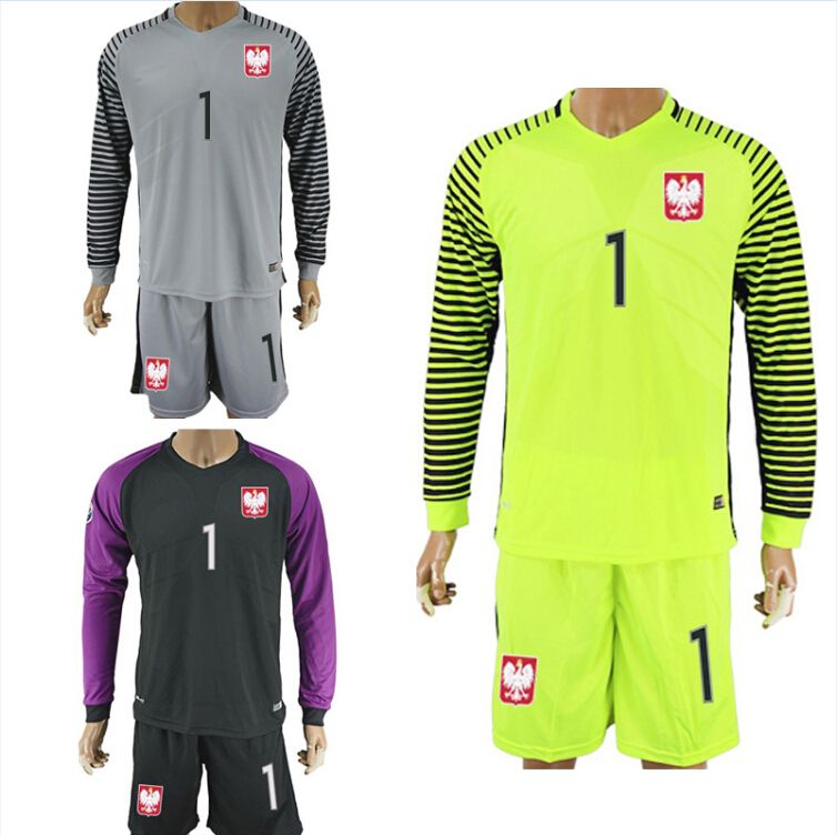 Online Cheap 16 17 Poland Soccer Jerseys Long Sleeve Shirts Sets