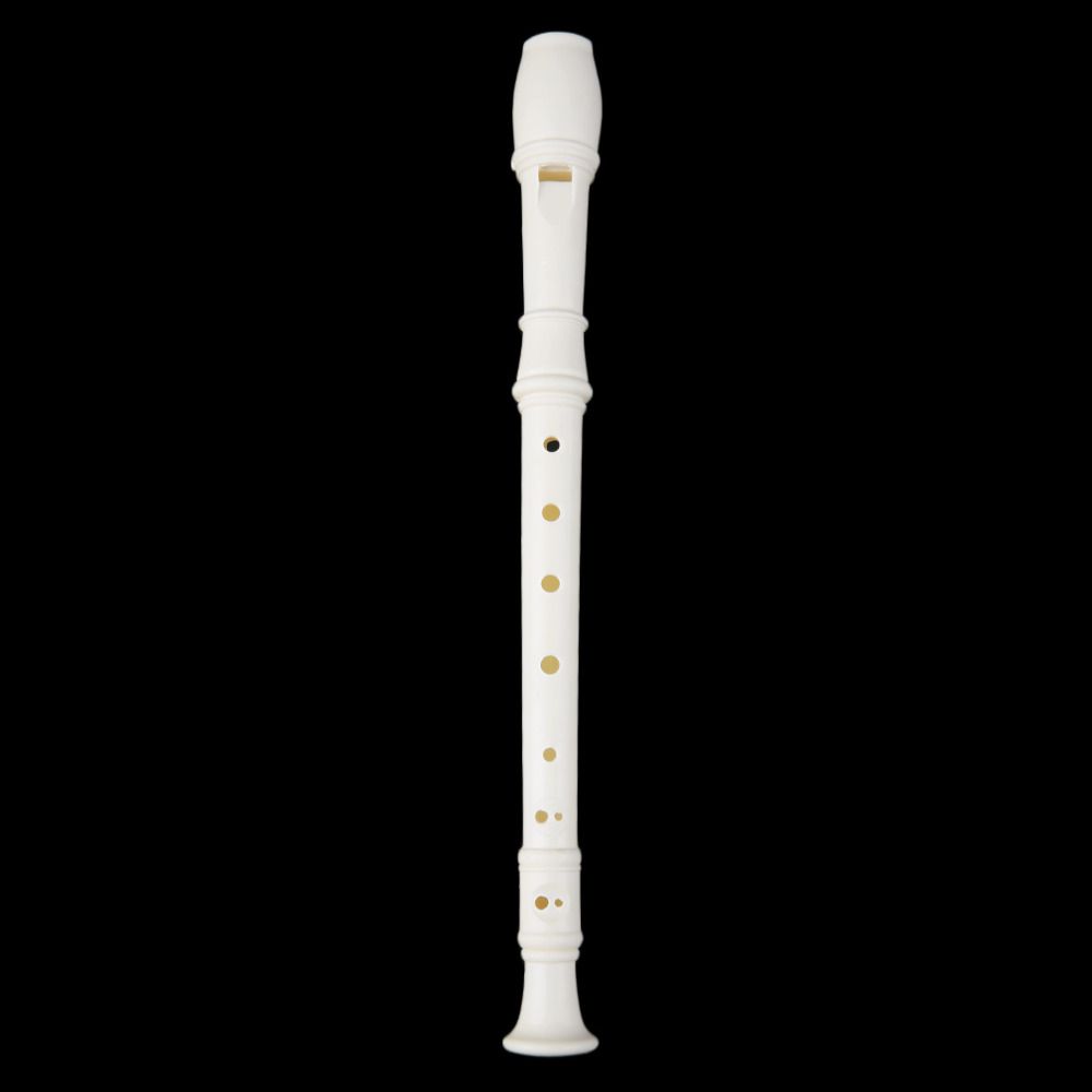 2020 Wholesale White Plastics Instrument 6 Or 9 Holes Musical Soprano