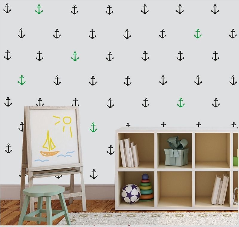 Anchor Wall Art diy anchor wall art stickers removable kids nursery vinyl room Anchor Wall Art diy anchor wall art stickers removable kids nursery vinyl room