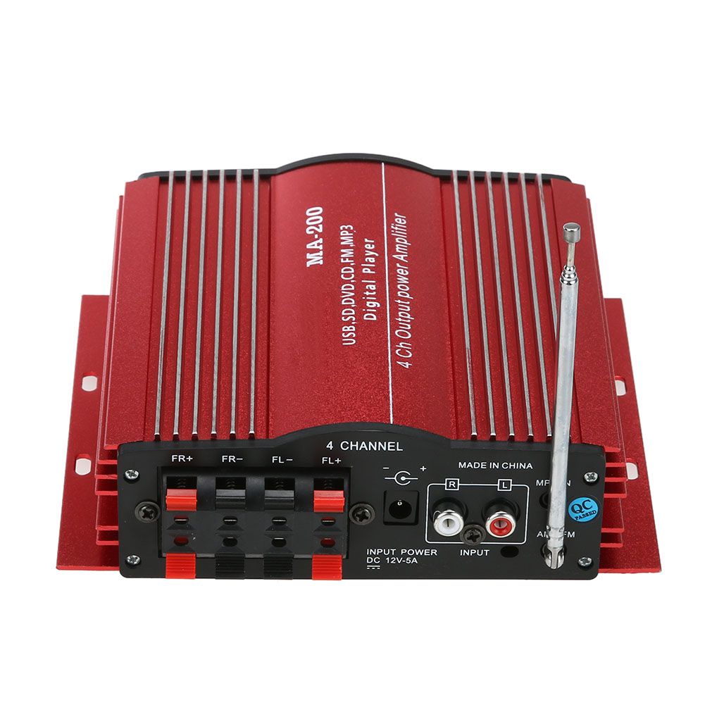 Compra Amplificador De Audio De 4 Canales Para El Hogar, Auto Amplificador De Audio De 4 Canales