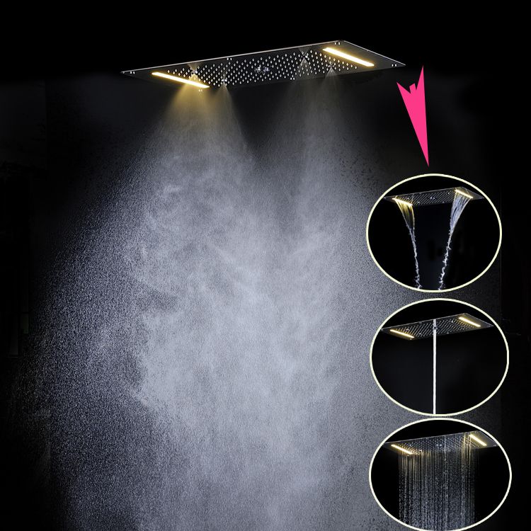 2019 2019 Novelty Design Bathroom Shower,Embed Ceiling Mounted LED