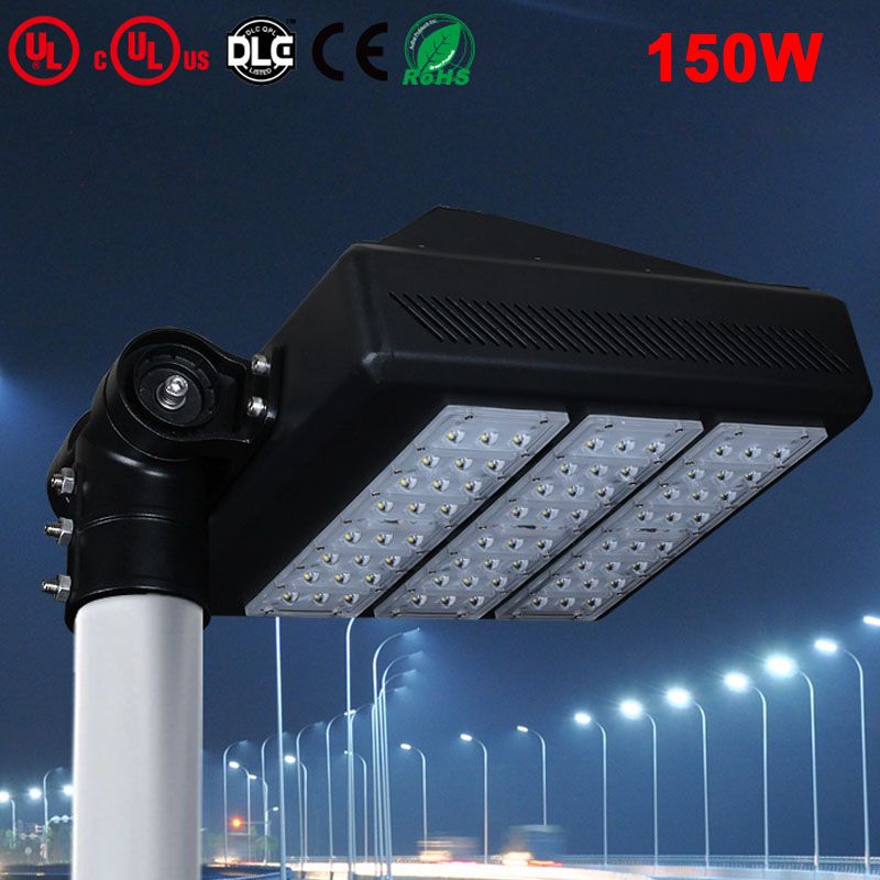 2018 Ul Dlc Led Street Light 150w Cree Mean Well Driver Outdoor 2018 Ul Dlc Led Street Light 150w Cree Mean Well Driver Outdoor Lighting Fixture Streetlight Road Lamp Parking Lights Shoe Box From