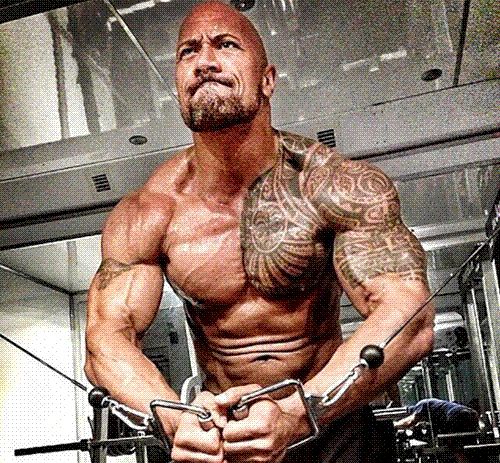 acheter cool dwayne johnson temporary tatouage autocollants punk