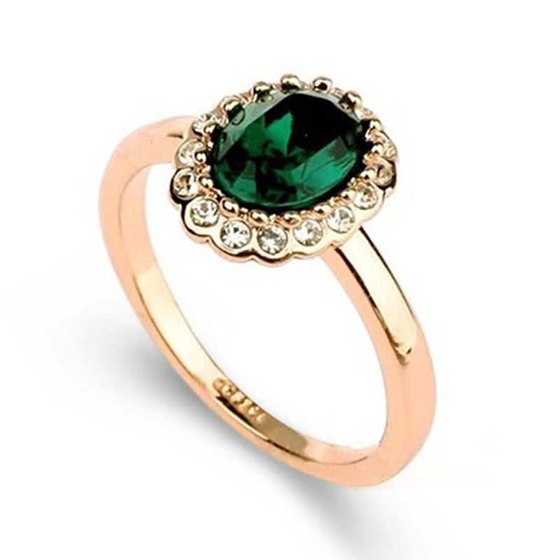 2018 ustar vintage created emerald wedding rings for women anel rose gold color green crystals rings female bijoux top quality from jacky20161008 - Emerald Wedding Rings 2018 ustar vintage created emerald wedding rings for women anel rose gold color green crystals rings female bijoux top quality from jacky20161008 - Emerald Wedding Rings