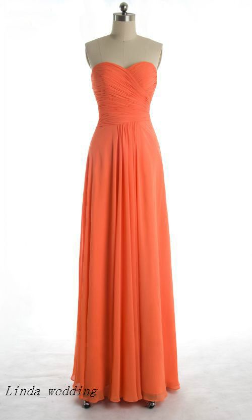 orange colour one piece dress