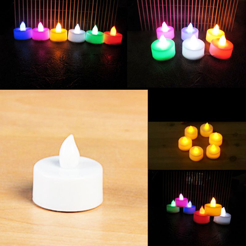 2018 Led Flameless Candles Battery Operated Lights Flicker 2018 Led Flameless Candles Battery Operated Lights Flicker Tealight Candle Lamp Wedding Birthday Party Use From Home And Living