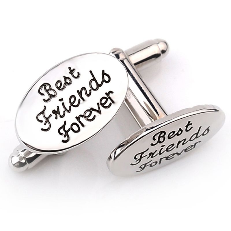 2021 Wedding Gift For Best Friends Forever Degigner Oval Handstamped