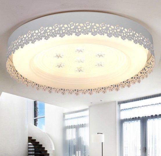 Ikea Ceiling Lights And Led 2018 Contracted And Contemporary Led Ceiling Lamp Natural Light Ikea Past Warm Romantic Living Room Bedroom