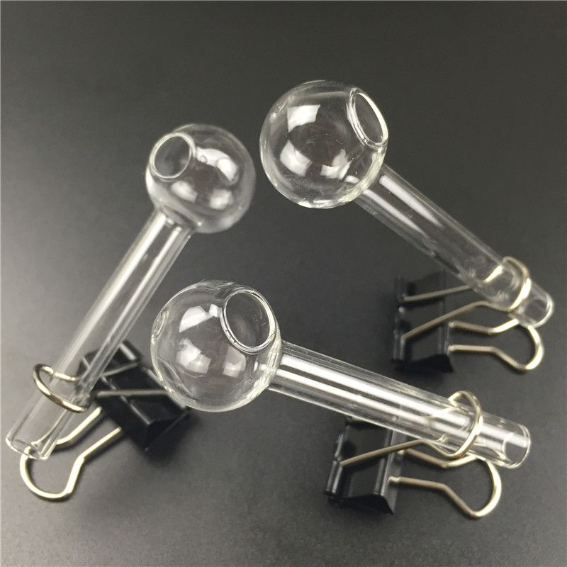 2021 Pyrex Oil Burner Pipe Glass Smoking Pipes Thick Clear Oil Burner