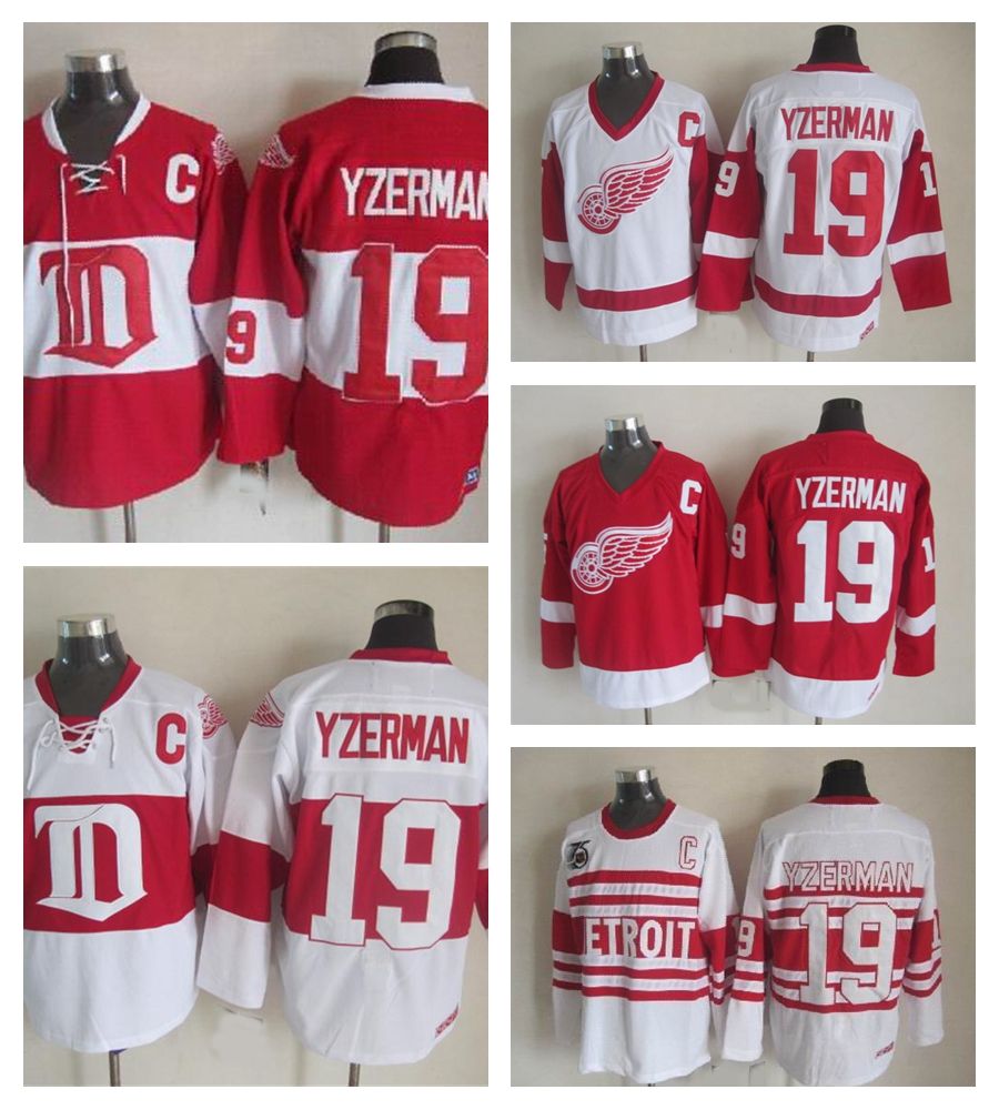 Old detroit red wings jersey Clearance