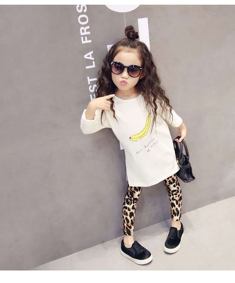 legging leopard enfant