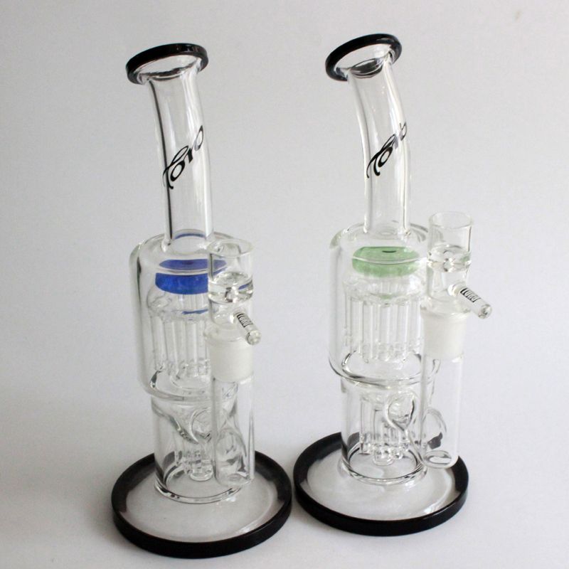 2021 10 Toro Glass Bong Oil Rig Glass Bongs 13 /7Arm Percolator Dab Rig