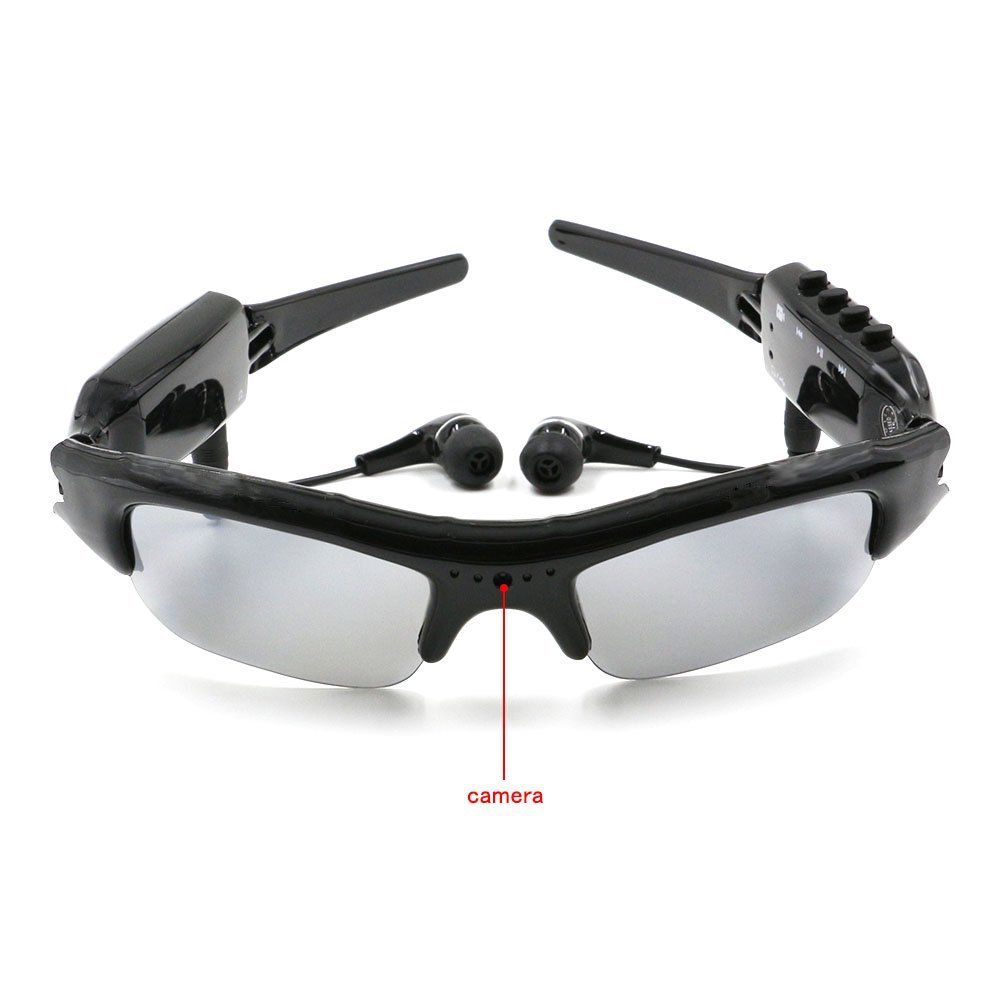 2020 Spy Hidden Sunglasses Camera 4 In 1 MP3 Player Video Glasses