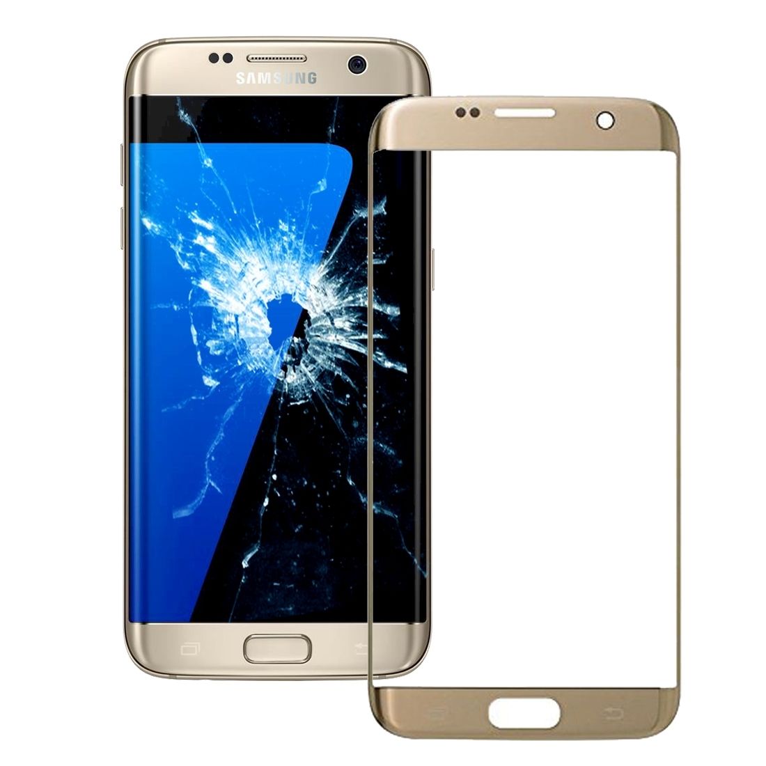 2021 Front Outer Glass For Samsung Galaxy S7 Edge G935F