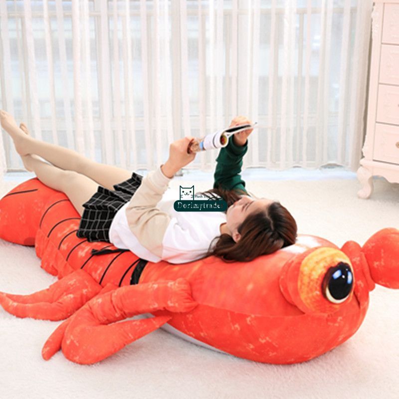 giant shrimp plush