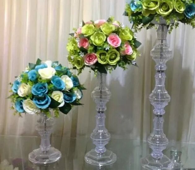 Acheter Rose Fleurs Artificielles Mariage Comme Table De Mariage