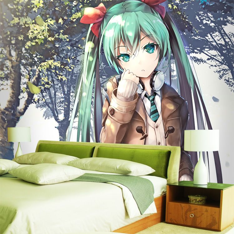 Compre Fondo De Pantalla Hatsune Miku Wallpaper Personalizado 3d