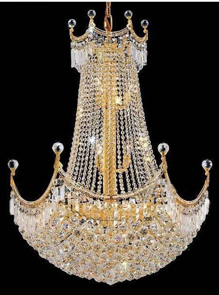 Phube Lighting French Empire Gold Crystal Chandelier Re Chrome Phube Lighting French Empire Gold Crystal Chandelier Re Chrome Chandeliers Modern Light 88104