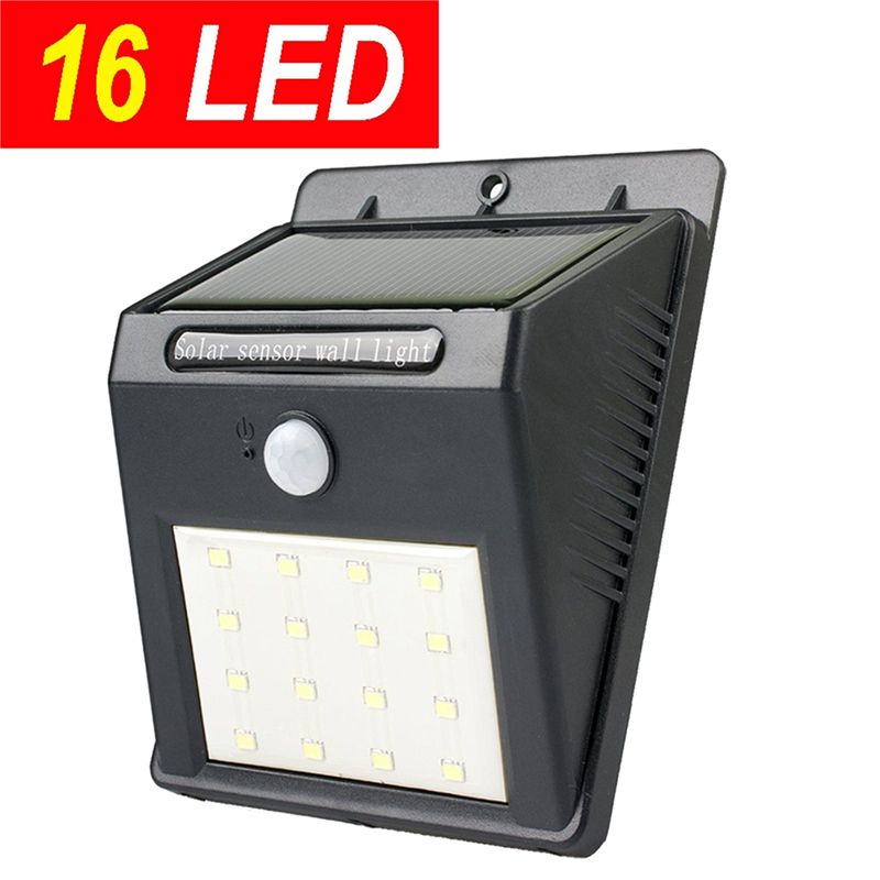 Promotion16 Led Super Bright Solar Sensor Outdoor Wall Light Motion Promotion16 Led Super Bright Solar Sensor Outdoor Wall Light Motion Activated Security Garden Patio Emergency Lighting