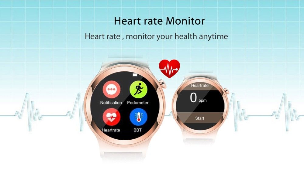 أزياء بلوتوث ساعة ذكية T3S دعم الأشعة فوق البنفسجية معدل ضربات القلب لمكافحة خسر ساعة شاشة تعمل باللمس ووتش الذكية مزامنة مع IOS الروبوت شحن مجاني
