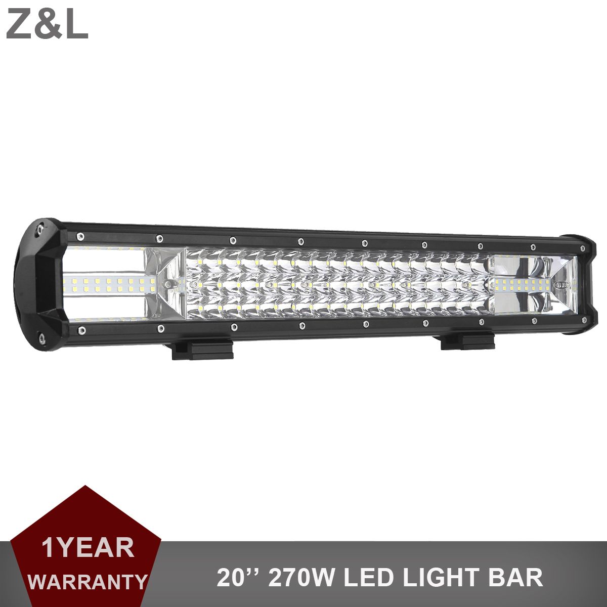 19inch Tri Row 270w Led Work Light Bar Driving Headlight Car 12v 24v 19inch Tri Row 270w Led Work Light Bar Driving Headlight Car 12v 24v Offroad Suv Boat Atv Wagon Pickup Trailer Lamp Working Principle