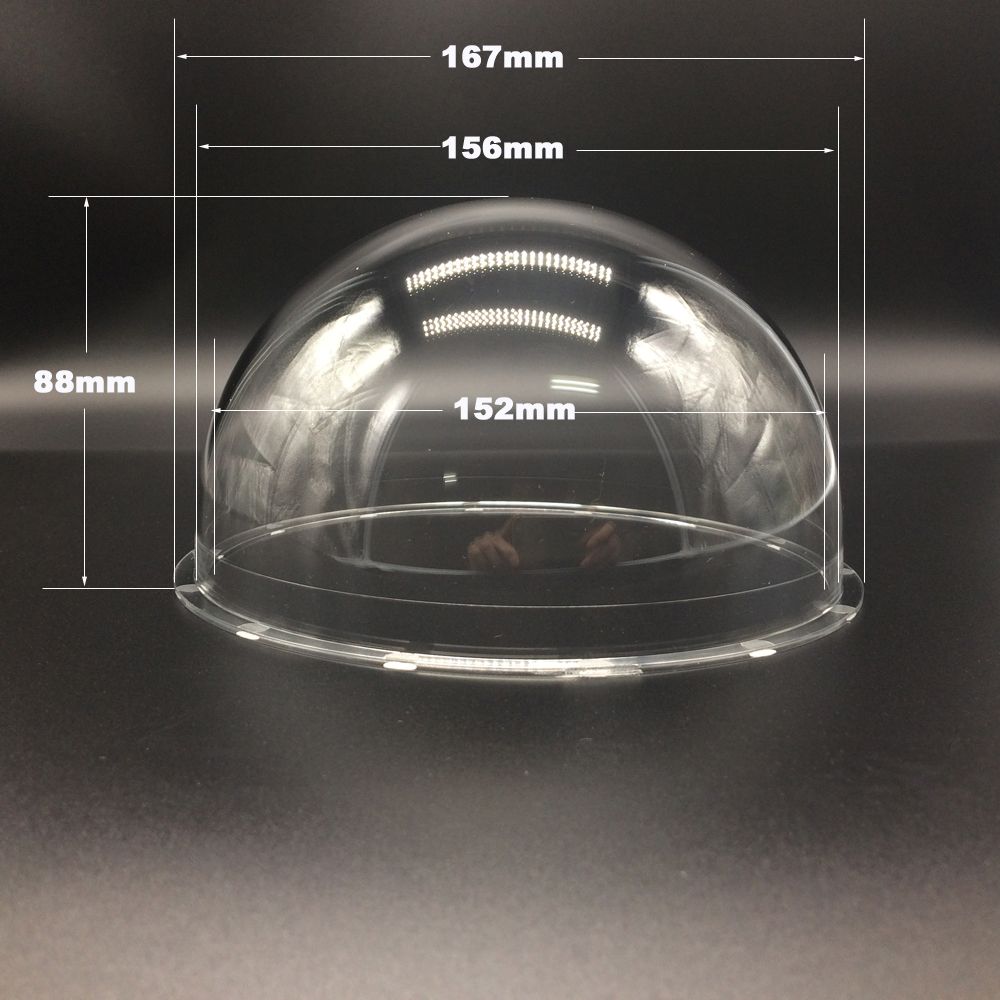2018 167x88mm 6 Inch Clear PTZ Speed Dome Camera Lens Protect Case