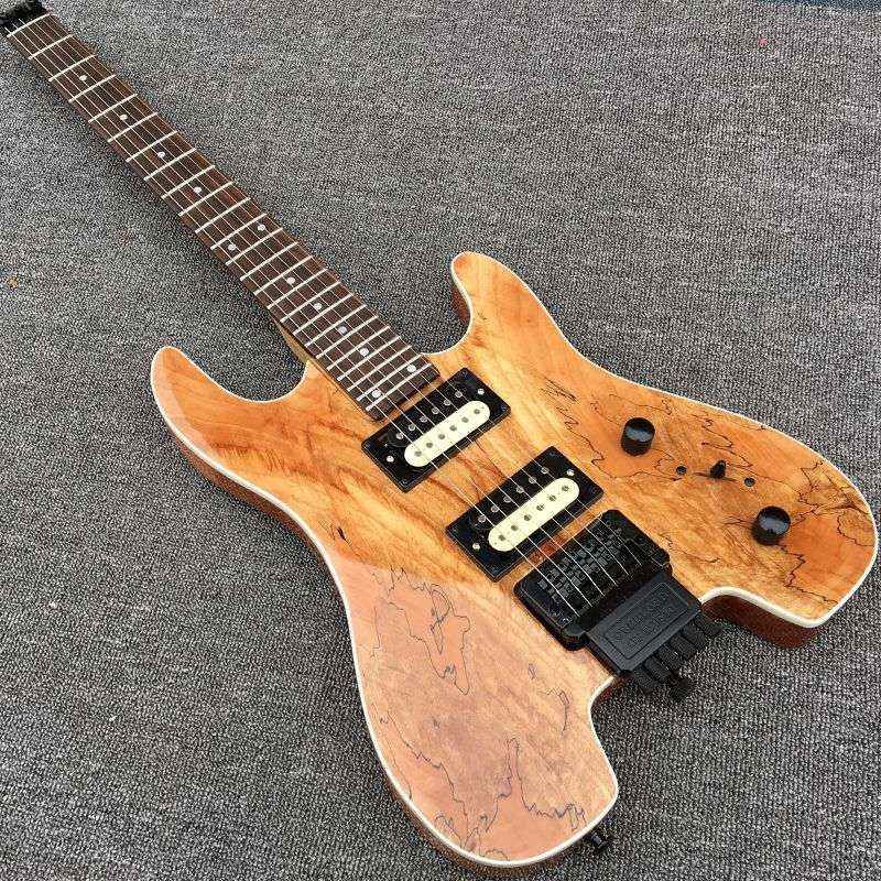 NEW Arriva!! Steinber Headless Electric Guitar, Portable Guitar, Nature