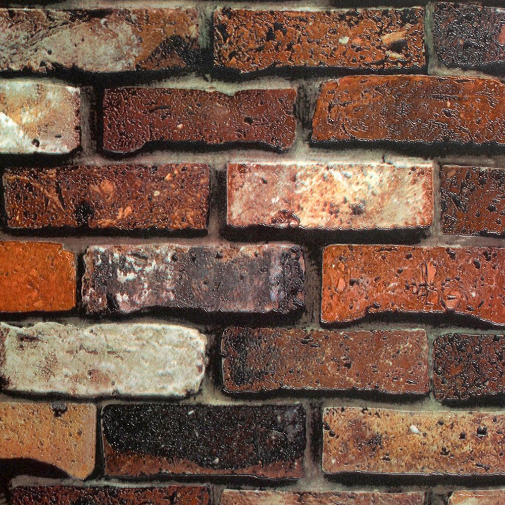 3d Wall Paper Stone Brick Retro Faux Brick Pattern Wallpaper Home 3D Wall Paper Stone Brick Retro Faux Brick Pattern Wallpaper Home Decor Wall Stickers Home Decor Lving Room Papel de parede - 3d Wall Paper Stone Brick Retro Faux Brick Pattern Wallpaper Home