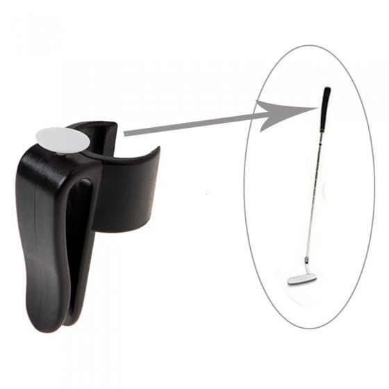 2019 Golf Bag Clip On Putter Clamp Holder Putting Organizer Club Ball