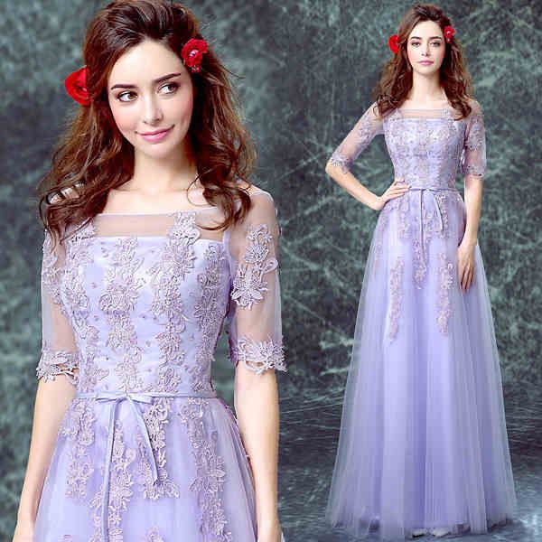 long slim frock
