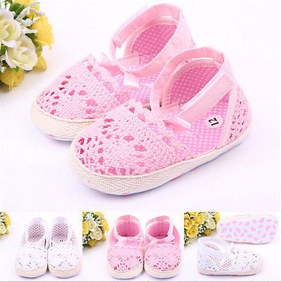 2018 Wholesale Baby Girls Shoes Size 0 18 Months Soft Antislip