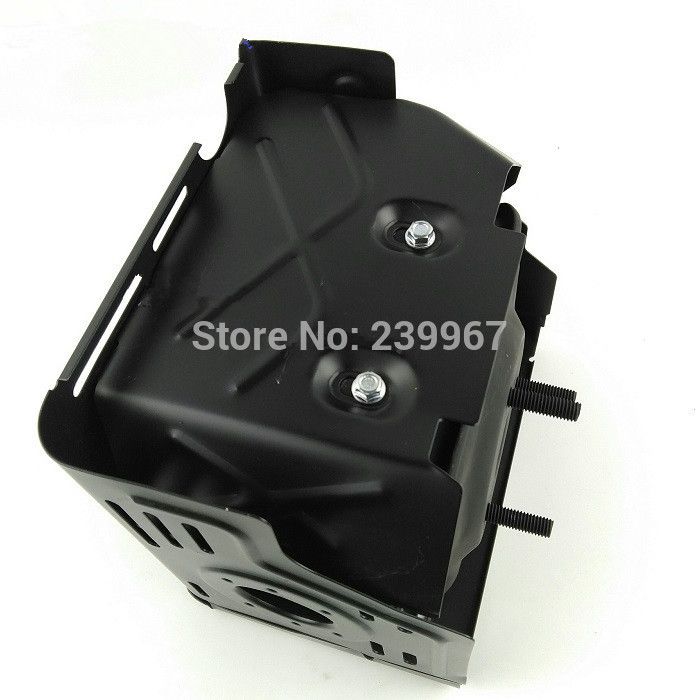 Shop Tool Parts Online, Muffler & Cover Style A Fits Honda GX340 GX390