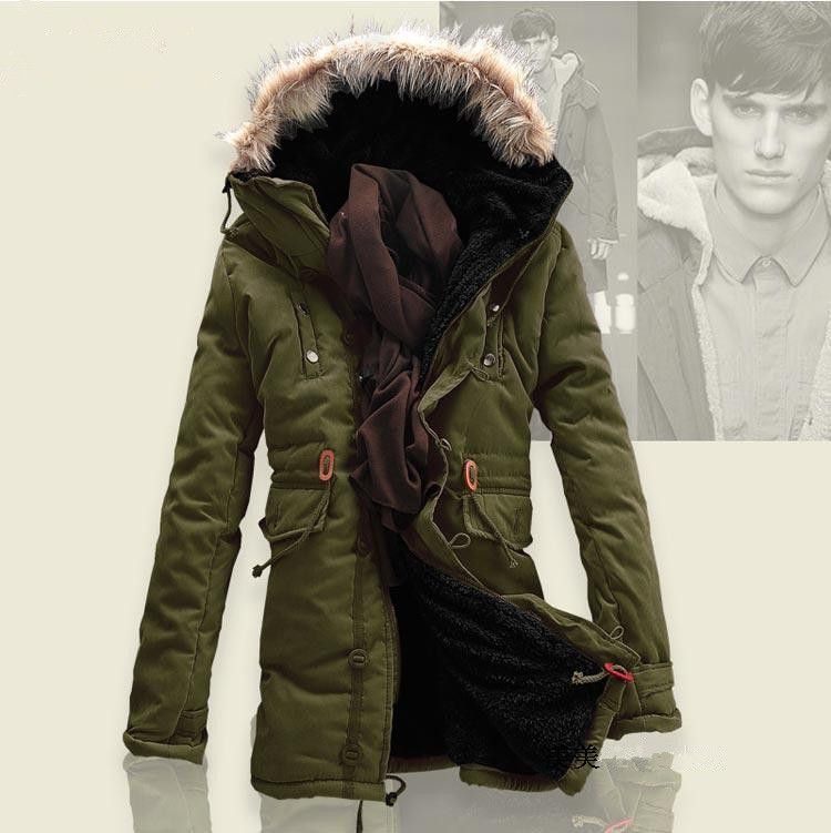 long heavy winter coat