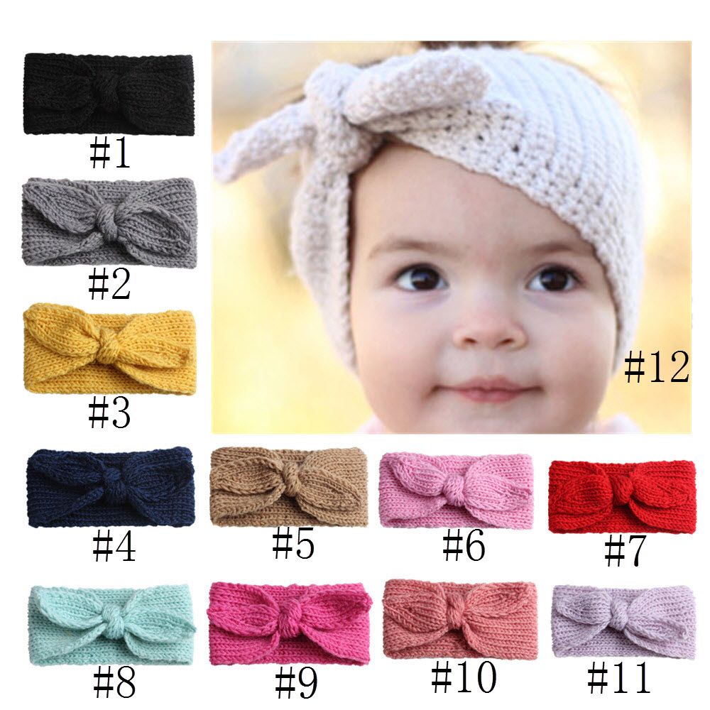 Acheter Multicolor Chaud Laine A Tricoter Modeles Dhiver Bandeaux Bebe Band Cheveux Hoop Oreilles De Lapin Mignon Coiffures Headwrap Bebe Turban Bm156 De 1 11 Du Leelee 709 Fr Dhgate Com
