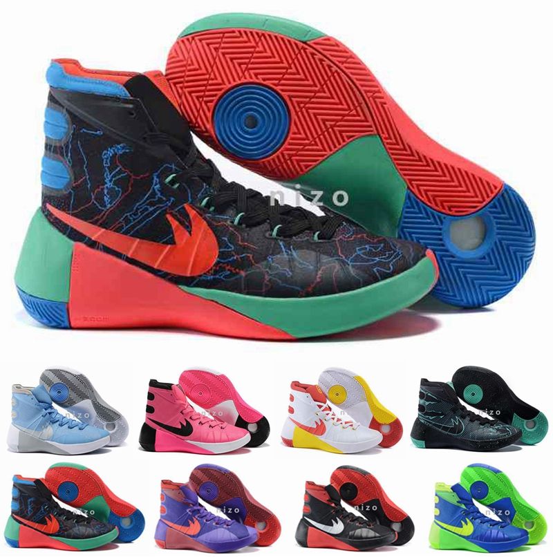 2016 New Hyperdunk Basketball Shoes All Star Mens Retro HighTop Camo