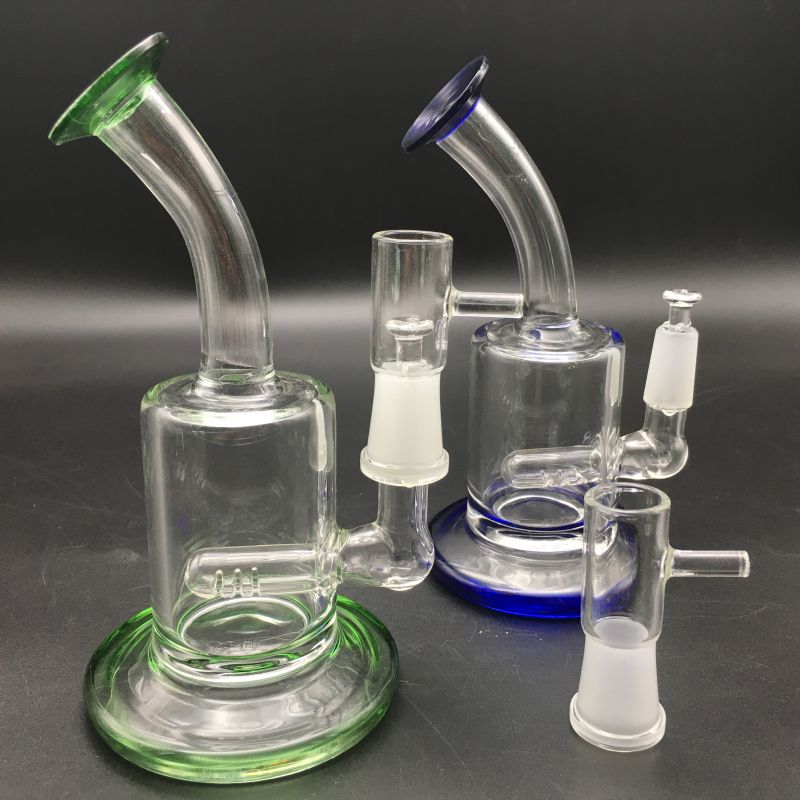 Discount 6 Inch Mini Thick Bongs Water Pipes Heady Small Bong Hookahs ...